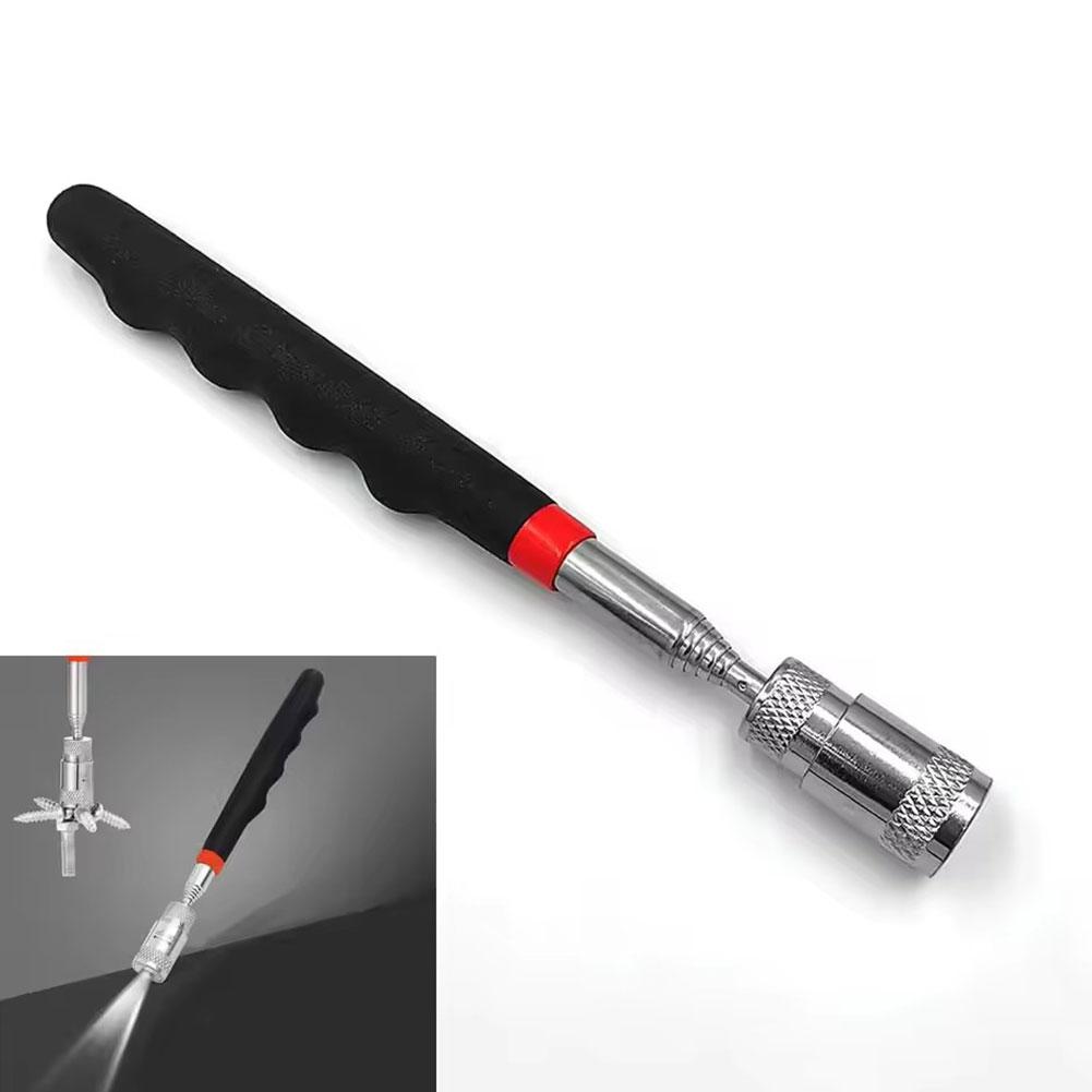 Fishing Rod Telescopic - Stylo magnétique télescopique avec lumière LED,