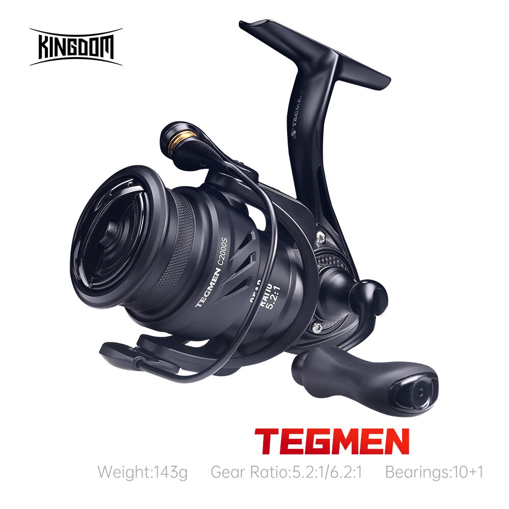 Kastking Reel Zephyr - Kingdom Tegmen-Moulinets de pêche à tambour