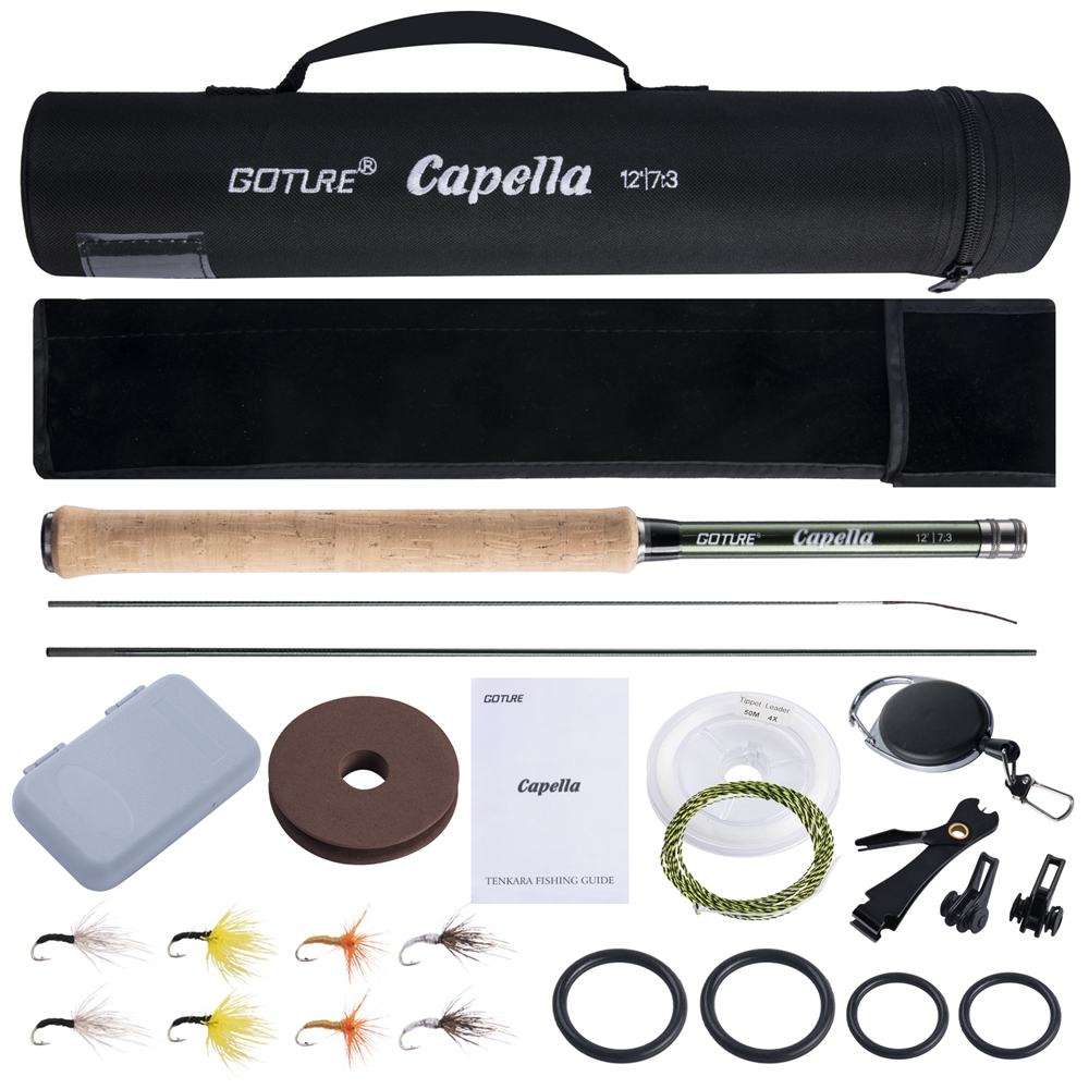 Fishing Rod Carbon Fiber - Goture – canne à pêche Tenkara