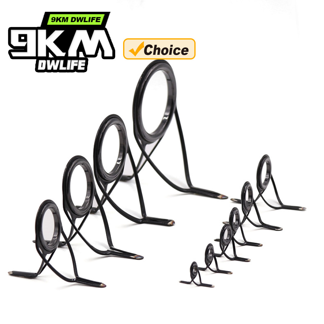 Fishing Rod Guide Replacement - Kit de guides de canne à