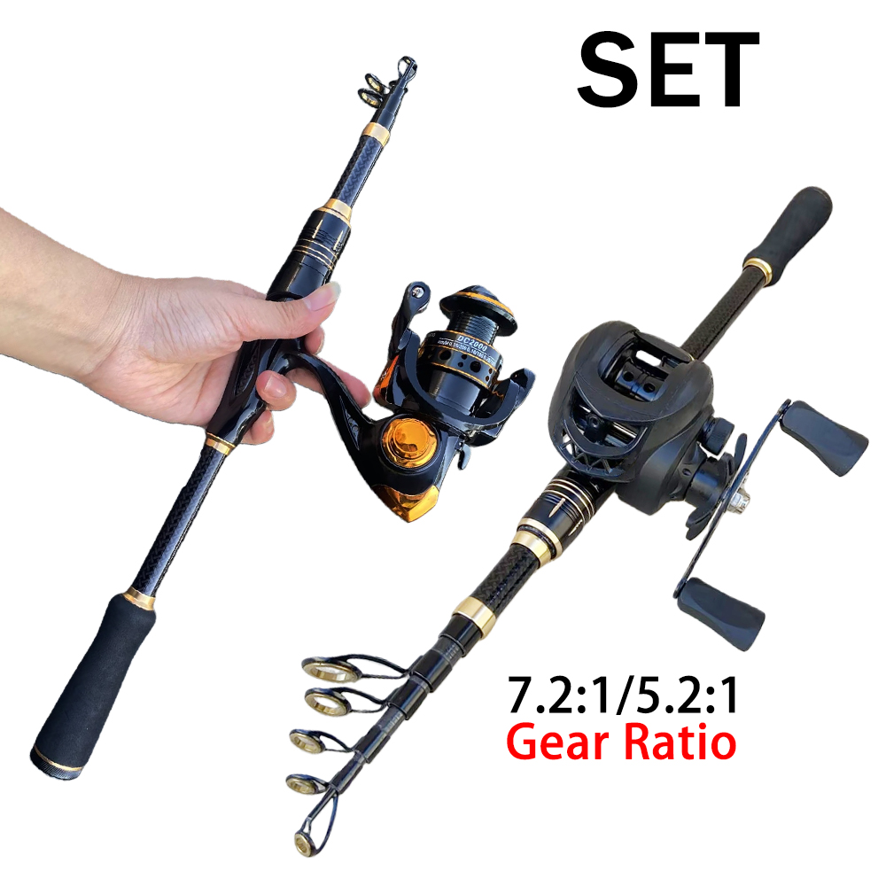 Fishing Rod Combo - Ensemble combiné de matériel de pêche