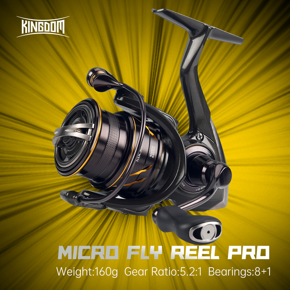 Abu Garcia Reel Max - Moulinet de pêche spinning Kingdom Micro