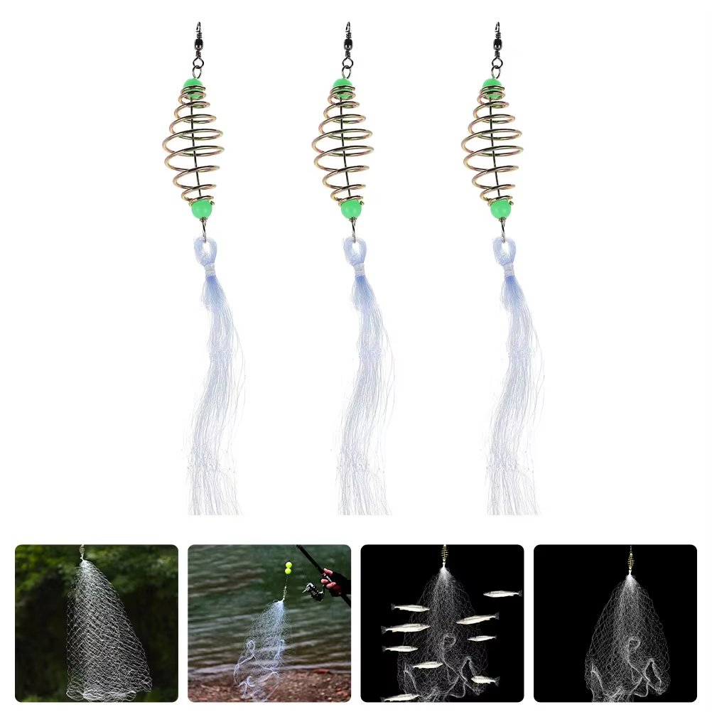 Fishing Rod Casting - Piège mangeoire de pêche en maille,