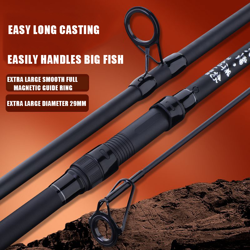 Canne à pêche spinning en carb - Fishing Rod Surf avis et prix