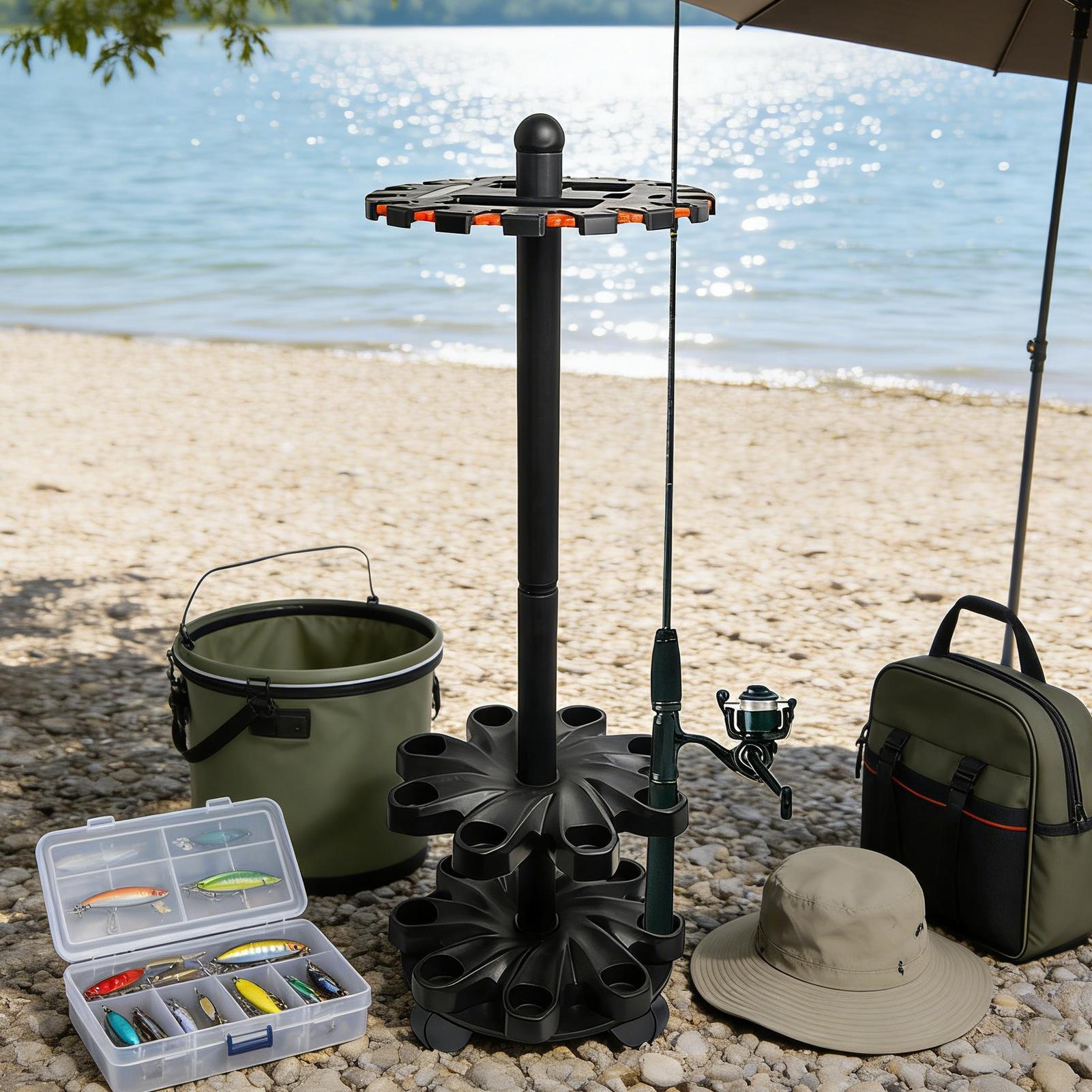 Supports de cannes à pêche, su - Fishing Rod Travel avis et prix