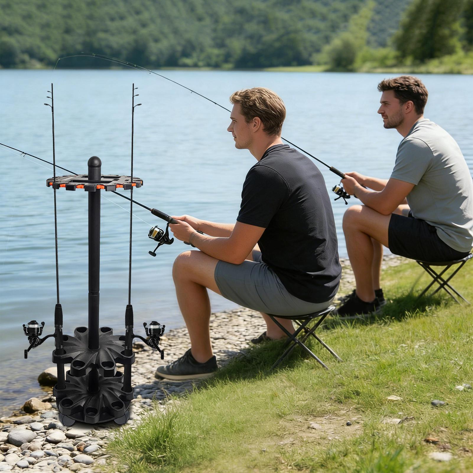 Supports de cannes à pêche, su - Fishing Rod Travel avis et prix