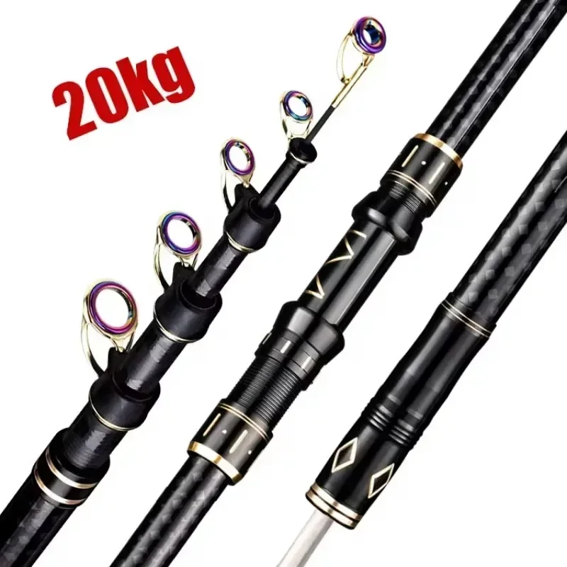 2.1m 2.7m 3.6m 4.5m canne à pê - Fishing Rod Surf avis et prix