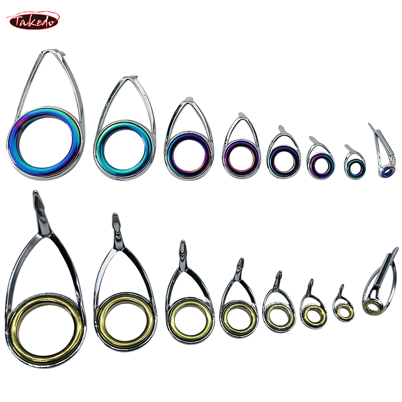 TAKEDO TN75-1 5 Ensembles de g - Fishing Rod Guide Replacement avis et prix
