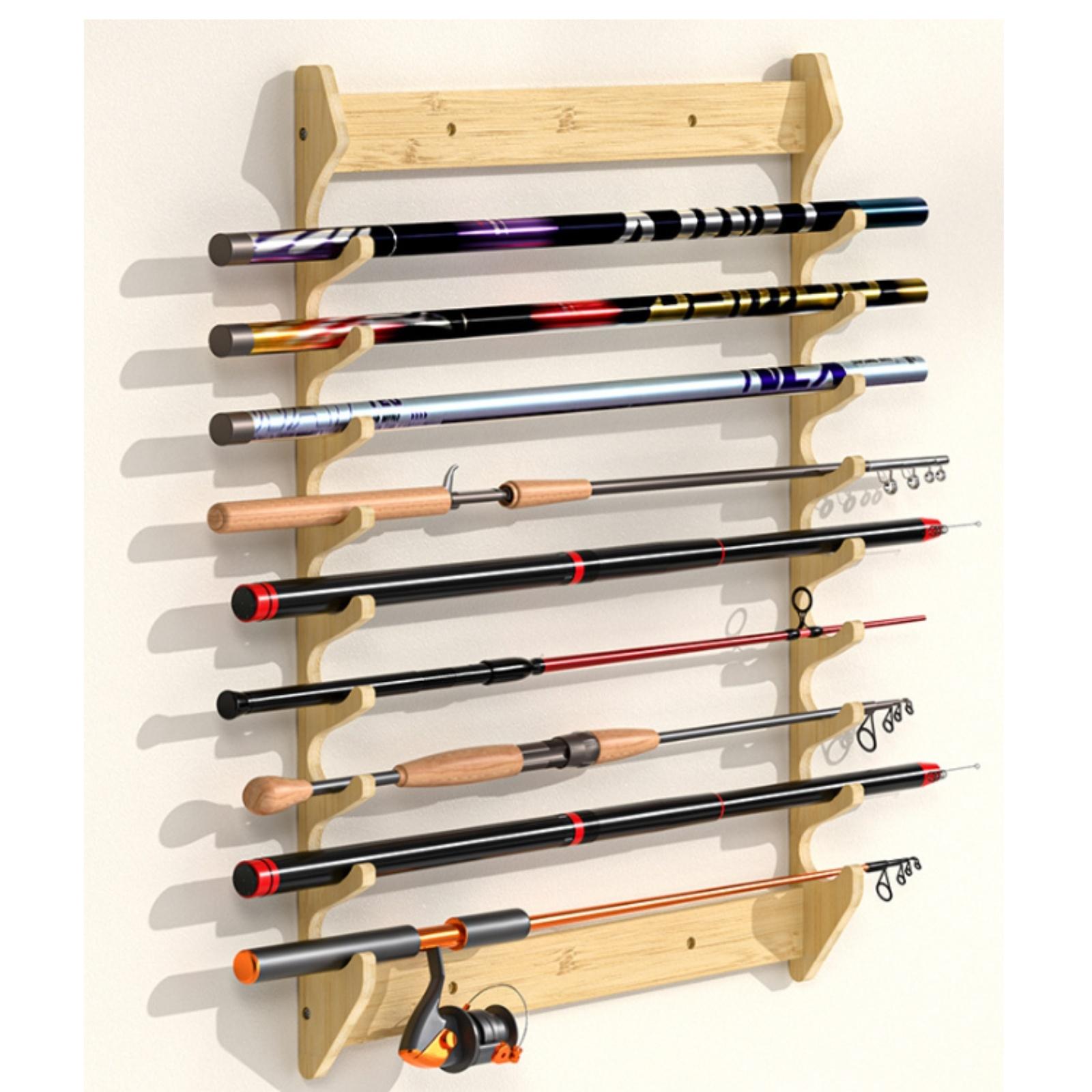 Support mural pour cannes à pê - Fishing Rod Rack avis et prix