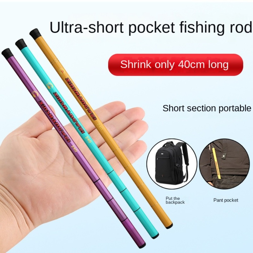 Canne à pêche télescopique com - Fishing Rod Combo avis et prix